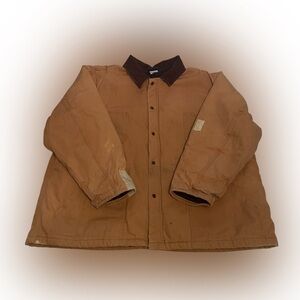 Dickies vintage canvas duck down barn ranch farm chore  quilted  jacket 5XL